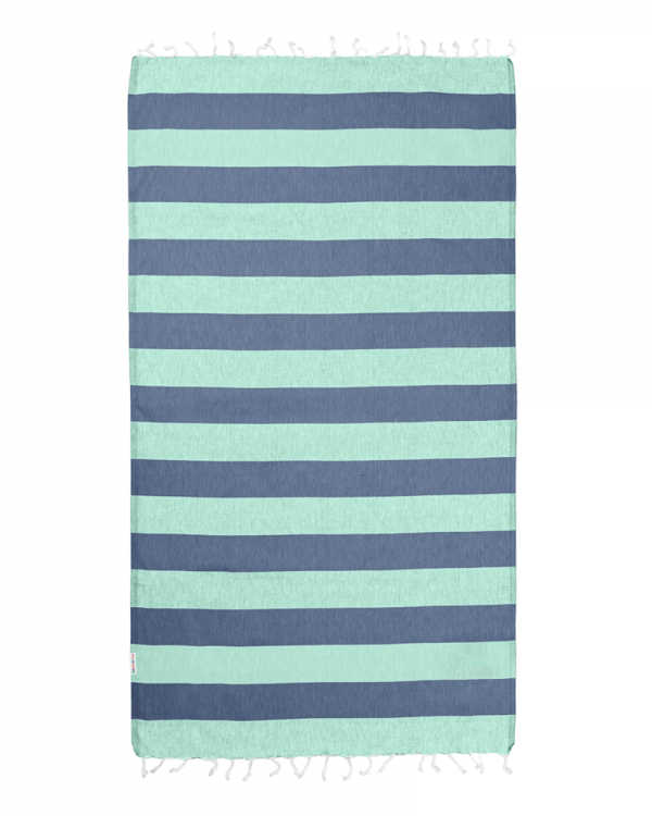 Hammamas Bold Turkish Towel Splash Swimwear Beach Towels Spearmint/Azure 1000011126