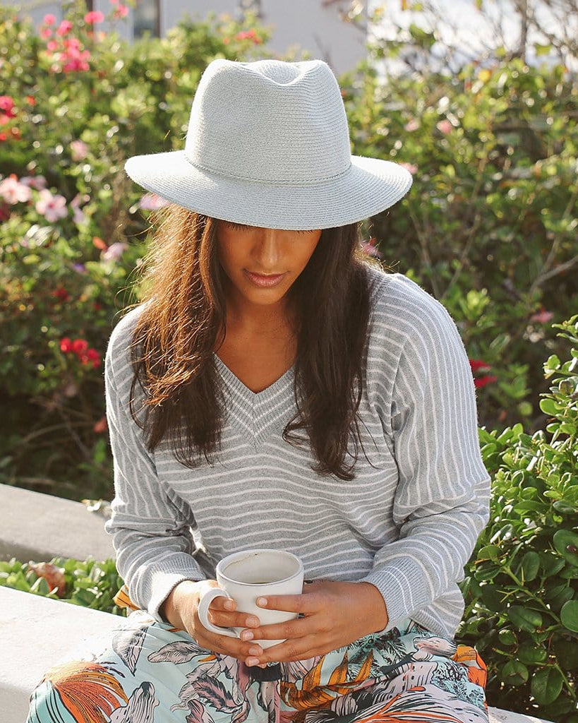 Rigon Headwear Avoca Flexibraid Hat Splash Swimwear Hats Soft Grey / S/M (56cm) 1000017165