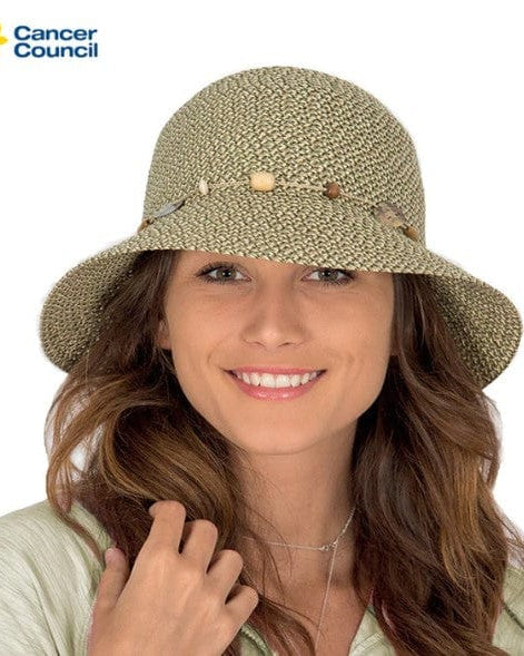 Rigon Headwear Cancer Council Bohemian Bucket Hat RL30 Splash Swimwear Hats PISTACHIO / M/L 9328897081911