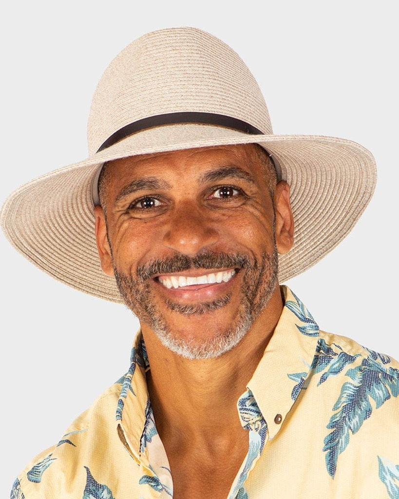 Rigon Headwear Cancer Council Cafe Darby Fedora Splash Swimwear Hats