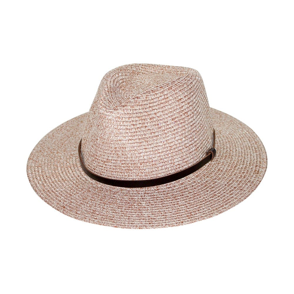 Rigon Headwear Cancer Council Cafe Darby Fedora RM615 Splash Swimwear Hats Wheat / S/M (56cm) 9328897029456