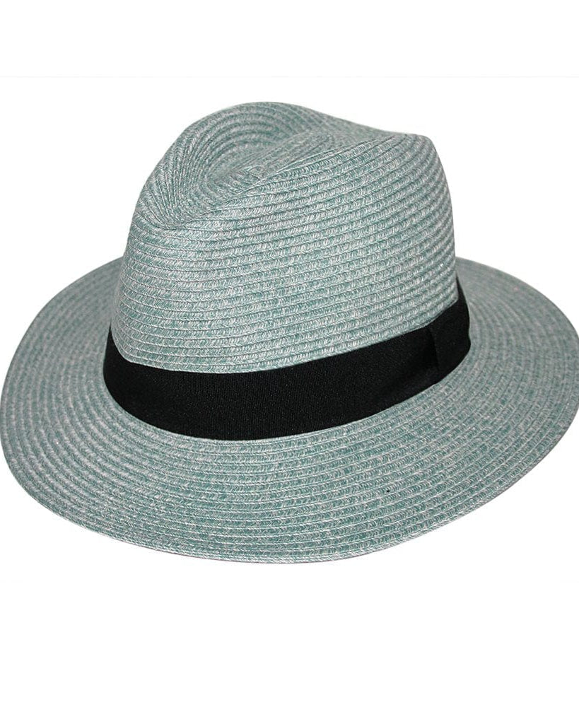 Rigon Headwear Cancer Council Cafe Fedora Hat Splash Swimwear Hats Seafoam / XXL (63cm) 1000017174