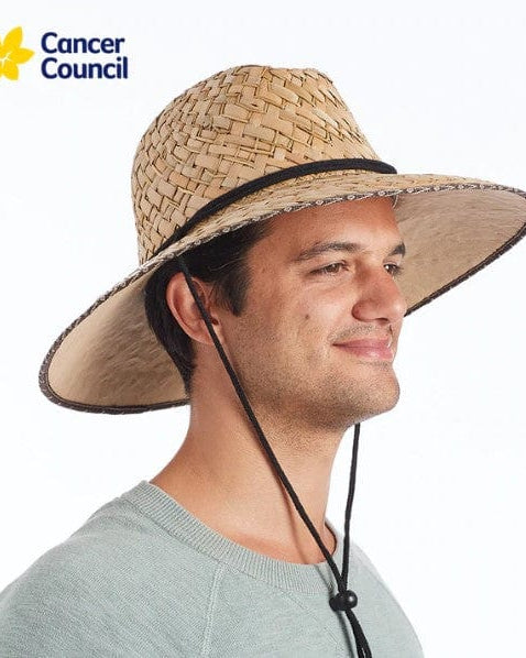Rigon Headwear Cancer Council Classic Straw Surf Hat Splash Swimwear Hats
