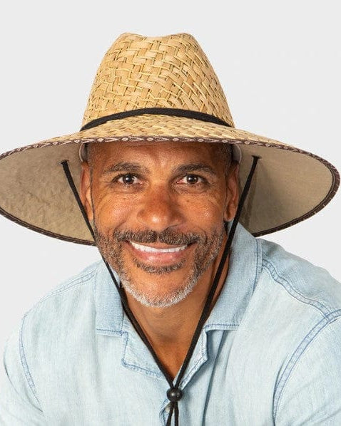 Rigon Headwear Cancer Council Classic Straw Surf Hat Splash Swimwear Hats