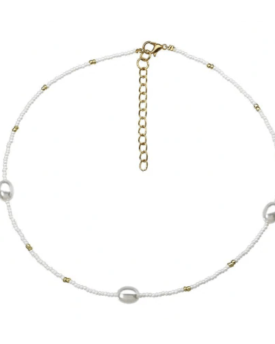 Salty Safari Anni Choker NK.006 Splash Swimwear Jewellery White 1000012467