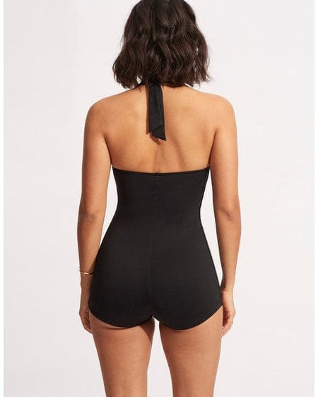 Seafolly Boyleg One Piece Splash Swimwear One Pieces