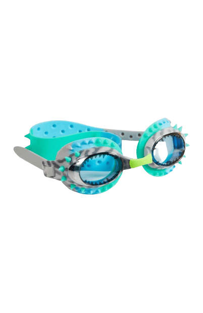 Prehistoric Times - Raptor Blue Grey - Bling2o - Splash Swimwear  - bling2o, goggles, kids accessories, kids goggles, new accessories, new arrivals, Nov22 - Splash Swimwear 