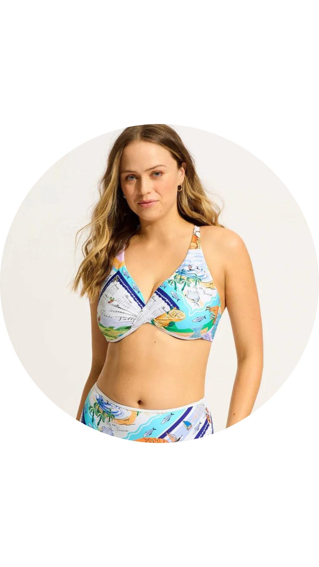 Wrap Front Bikini Tops