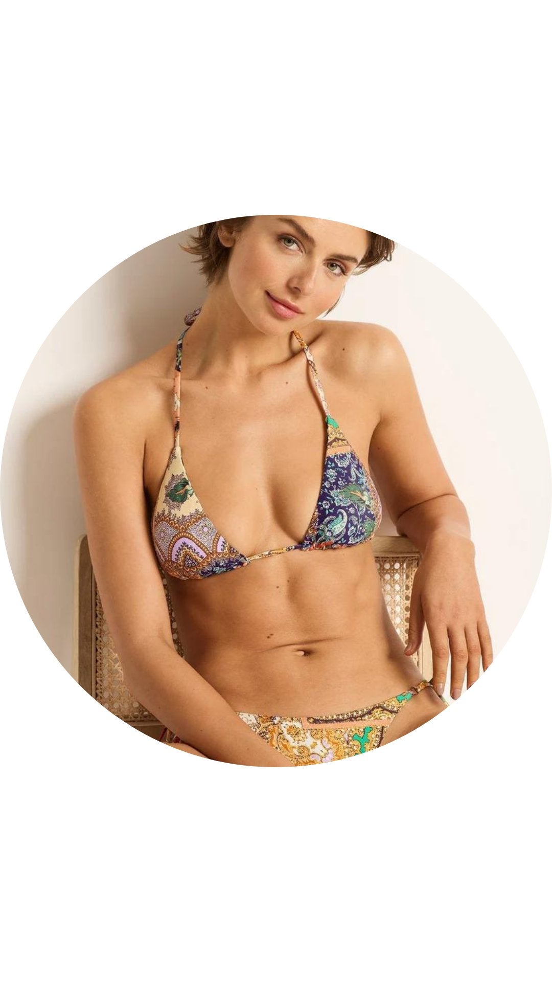 Shop Monte & Lou Bikini Tops Online Australia At Splash Swimwear