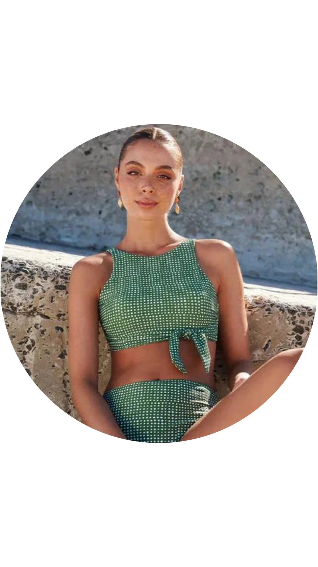 Shop High Neck Bikini Tops Online Australia At Splash Swimwear 