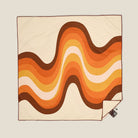 Somerside XL Stevie Sand Free Beach Towel, folded front view