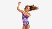 Toddler Girl's Printed One Piece - Jingle Jungle - Funkita Girls - Splash Swimwear  - B1G1, chlorine resist, funkita girls, girls 00-7, Girls one piece, kids, Oct 23 - Splash Swimwear 