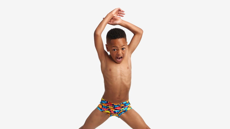 Toddler Boys Printed Trunks - Swimmasaurus - Funky Trunks - Splash Swimwear  - boys 0-7, funky trunks, mens, new arrivals, new boys, new swim, Oct22 - Splash Swimwear 