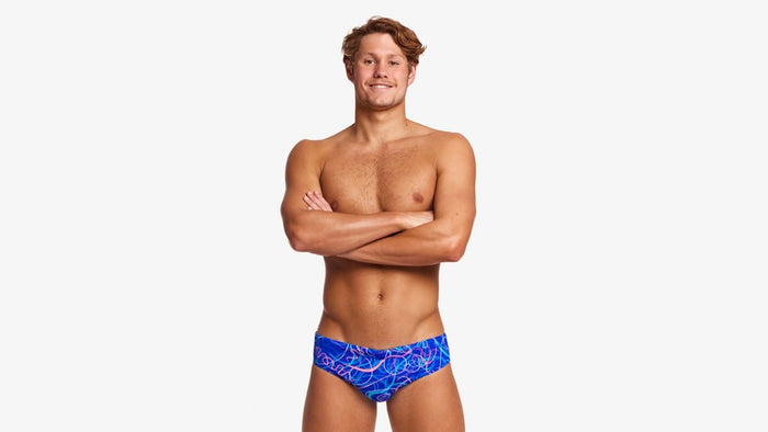 Men's Classic Briefs - Lashed - Funky Trunks - Splash Swimwear  - Aug23, funky trunks, mens, mens swimwear, trunks - Splash Swimwear 