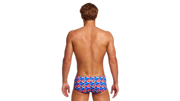 Men's Classic Trunks - Out Foxed - Funky Trunks - Splash Swimwear  - Aug23, funky trunks, funky trunks mens, mens, mens swim, mens swimwear, trunks - Splash Swimwear 