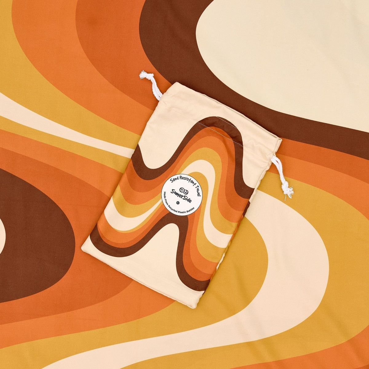 Somerside XL Stevie Sand Free Beach Towel, detail view
