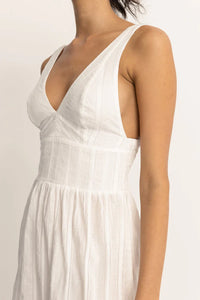 Lana Mini Dress - White - Rhythm Womens - Splash Swimwear  - Apr24, Dresses, new arrivals, rhythm women, Shorts, women clothing - Splash Swimwear 