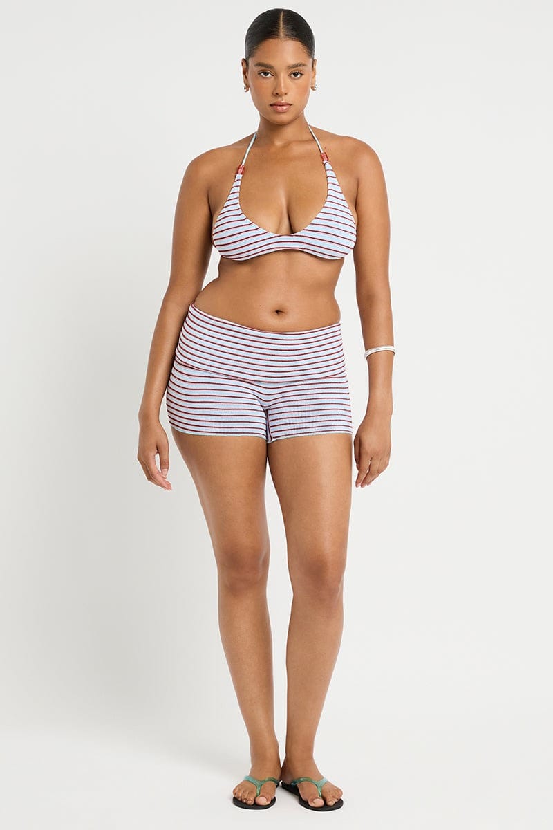Bond Eye Daisy Short in Volley, alternate model front view