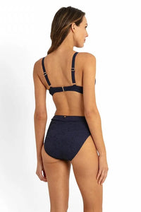 Lavia Frill Bra - Ink - Sunseeker - Splash Swimwear  - April24, Bikini Tops, Sunseeker, Womens, womens swim - Splash Swimwear 