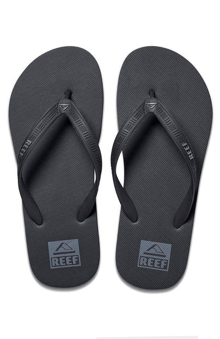 Men's Seaside Thongs - Black - Reef - Splash Swimwear  - July23, new shoes, shoes/thongs - Splash Swimwear 