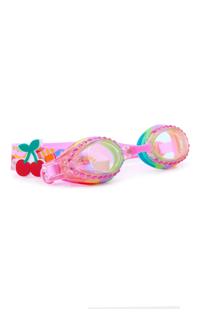 Classic Edition Goggles - Rainbow Swirl - Bling2o - Splash Swimwear  - bling2o, goggles, kids accessories, kids goggles, Mar23, new accessories, new arrivals - Splash Swimwear 