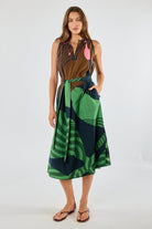Itami Papillon Sleeveless Dress - Black