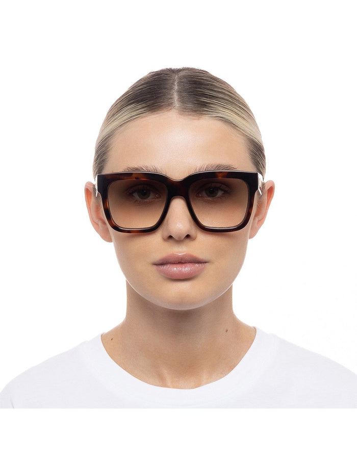 Tradeoff Sunglasses - Dark Tort - Le Specs - Splash Swimwear  - Aug23, le specs, Sunnies, Womens - Splash Swimwear 