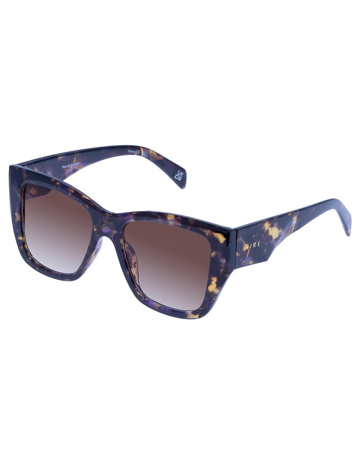 Pallas Sunglasses - Navy Galaxy Tort - Aire - Splash Swimwear  - accessories, aire, Apr24, sunglasses, Sunnies, Womens - Splash Swimwear 