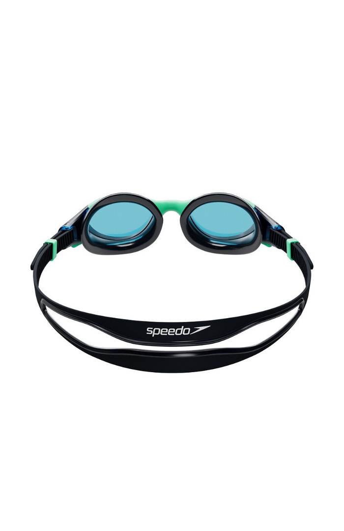 Biofuse 2.0 Goggle - Harlequin Green/True Navy - Speedo - Splash Swimwear  - accessories, adults goggles, goggles, Jan24, new accessories, new arrivals, speedo, speedo accessories, swim accessories - Splash Swimwear 