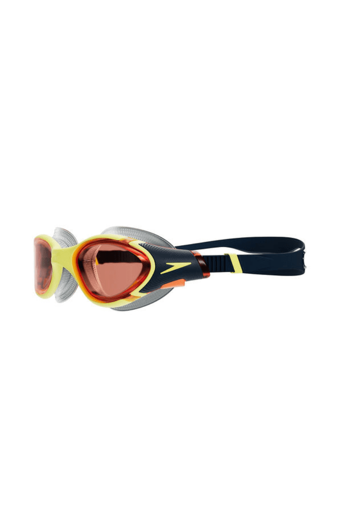 Biofuse 2.0 Goggles - True Navy/Hyper/Orange - Speedo - Splash Swimwear  - accessories, goggles, Jul23, new accessories, speedo, speedo accessories - Splash Swimwear 