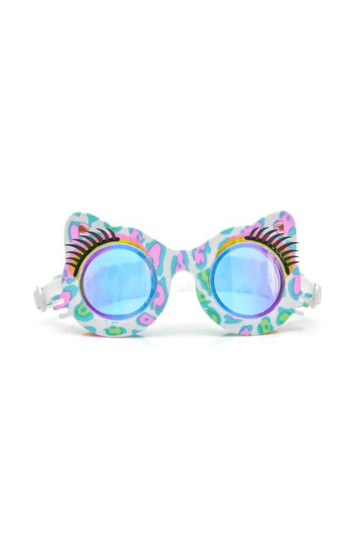 Savvy Cat - Gem Spots - Bling2o - Splash Swimwear  - bling2o, Dec23, goggles, goggles kids, kids, kids accessories, kids goggles, kids swim accessories, swim accessories - Splash Swimwear 