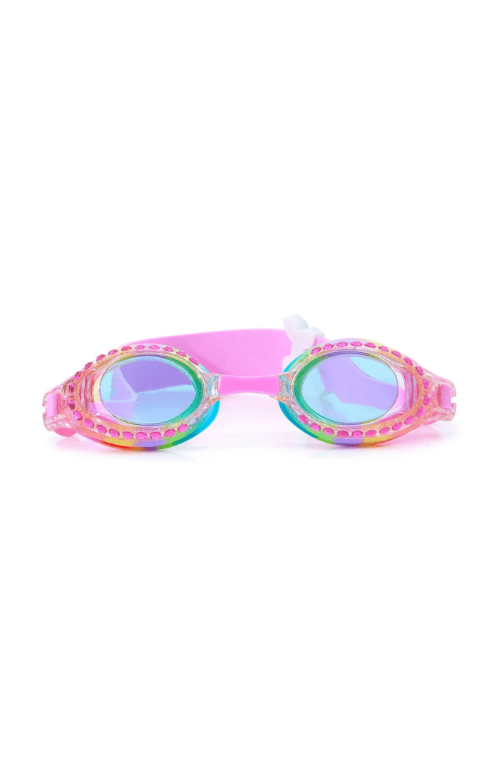 Classic Edition Goggles - Rainbow Swirl - Bling2o - Splash Swimwear  - bling2o, goggles, kids accessories, kids goggles, kids swim accessories, Mar23 - Splash Swimwear 