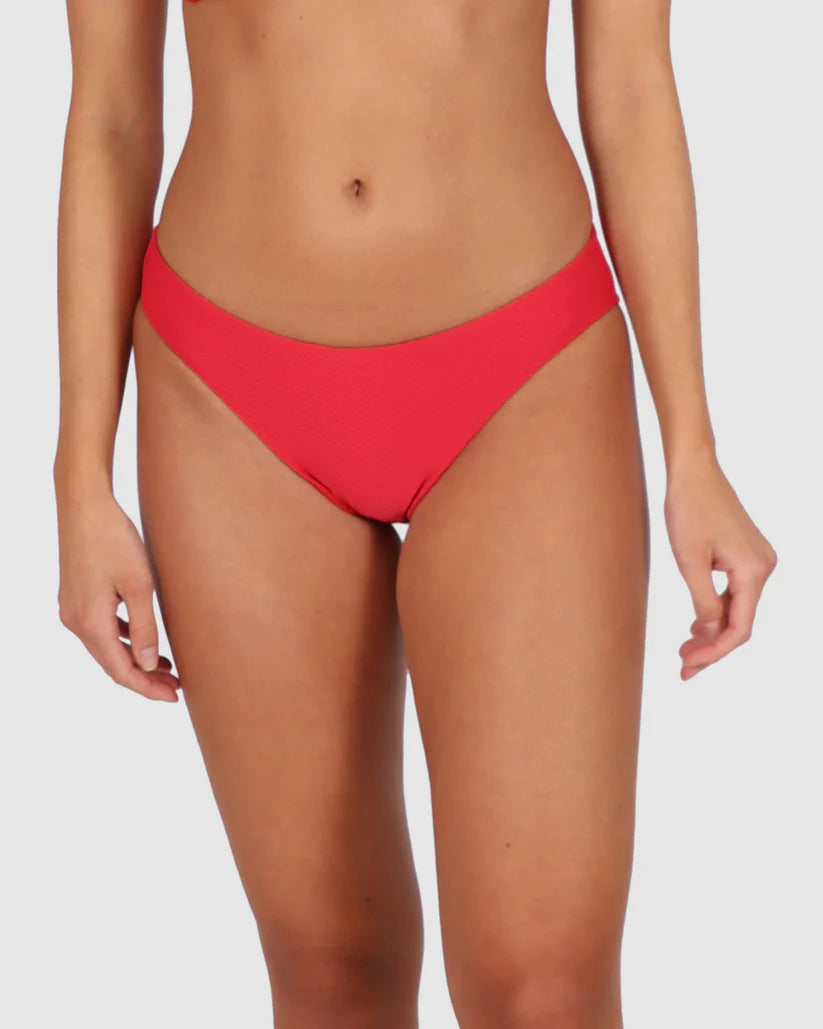 Rococco Regular Bikini Pant - Cherry - Baku - Splash Swimwear  - April24, baku, bikini bottoms, Womens, womens swim - Splash Swimwear 