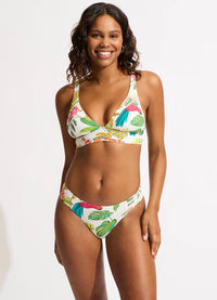Tropica Longline Tri - Seafolly - Splash Swimwear  - Bikini Tops, Seafolly, Sept23, Womens, womens swim - Splash Swimwear 