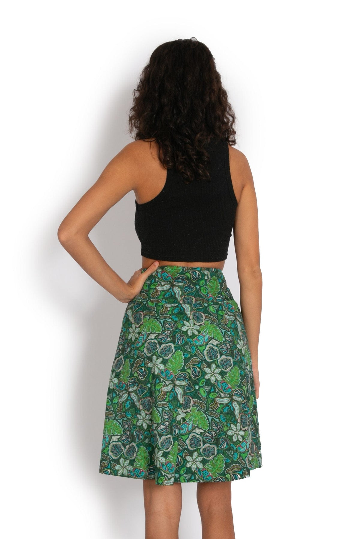 Camelon Skirt - Blue Stardust / Jungle Green - OM Designs - Splash Swimwear  - June23, new arrivals, new clothing, new womens, OM Designs, skirts - Splash Swimwear 