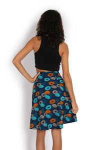 Camelon Skirt - Blossom Blue / Blossom Grey* - OM Designs - Splash Swimwear  - June23, OM Designs, skirts, Womens - Splash Swimwear 
