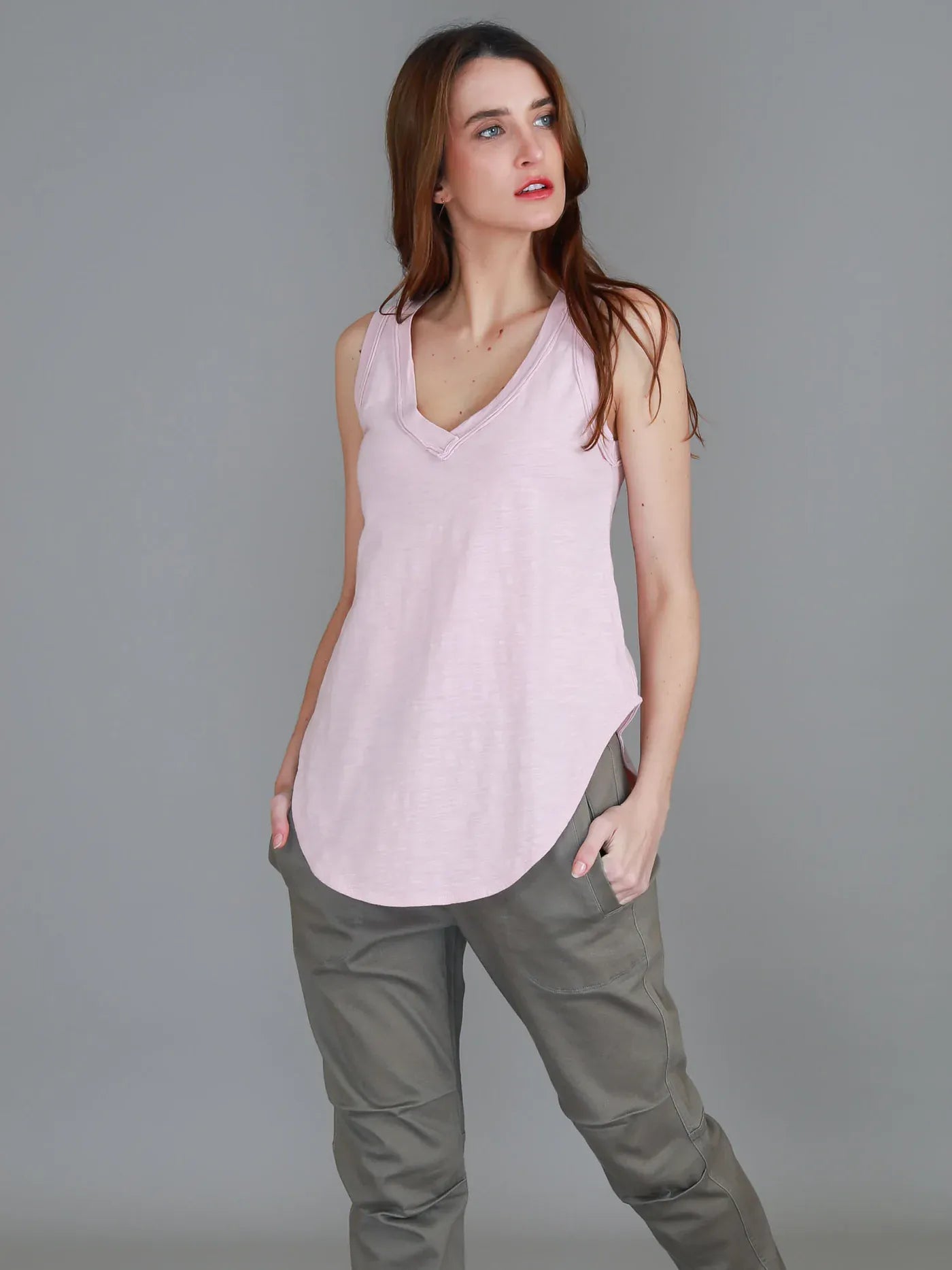 3rd Story 3rd Story Audrey Tank 1363 3rd Story Audrey Tank Splash Swimwear Tops Blush / XS 1000032955