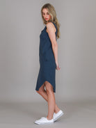 3rd Story 3rd Story Bailey Tank Dress - Indigo 3rd Story Bailey Tank Dress - Indigo Splash Swimwear Dress