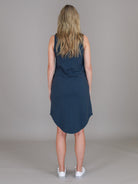 3rd Story 3rd Story Bailey Tank Dress - Indigo 3rd Story Bailey Tank Dress - Indigo Splash Swimwear Dress