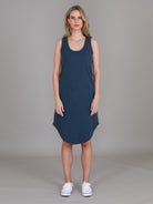 3rd Story 3rd Story Bailey Tank Dress - Indigo 3rd Story Bailey Tank Dress - Indigo Splash Swimwear Dress