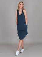3rd Story 3rd Story Bailey Tank Dress - Indigo 3rd Story Bailey Tank Dress - Indigo Splash Swimwear Dress