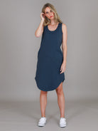 3rd Story 3rd Story Bailey Tank Dress - Indigo 3rd Story Bailey Tank Dress - Indigo Splash Swimwear Dress
