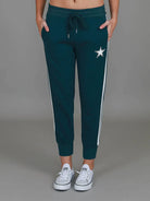 3rd Story 3rd Story Gerry Superstar Stripe Sweatpants 1617-1645 3rd Story Gerry Superstar Stripe Sweatpants Splash Swimwear Pants Teal / S