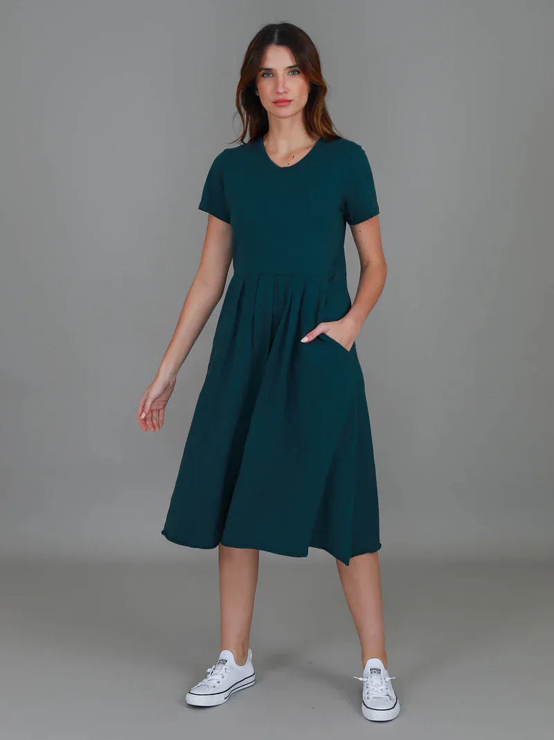 3rd Story 3rd Story Nala Dress 2003 3rd Story Nala Dress Splash Swimwear Dress Teal / XS