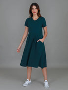 3rd Story 3rd Story Nala Dress 2003 3rd Story Nala Dress Splash Swimwear Dress Teal / XS