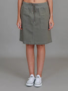 3rd Story 3rd Story Pisces Drawstring Chino Skirt 2038 3rd Story Pisces Drawstring Chino Skirt Splash Swimwear Skirt Khaki / XS