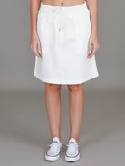 3rd Story 3rd Story Pisces Drawstring Chino Skirt 2038 3rd Story Pisces Drawstring Chino Skirt Splash Swimwear Skirt White / XS