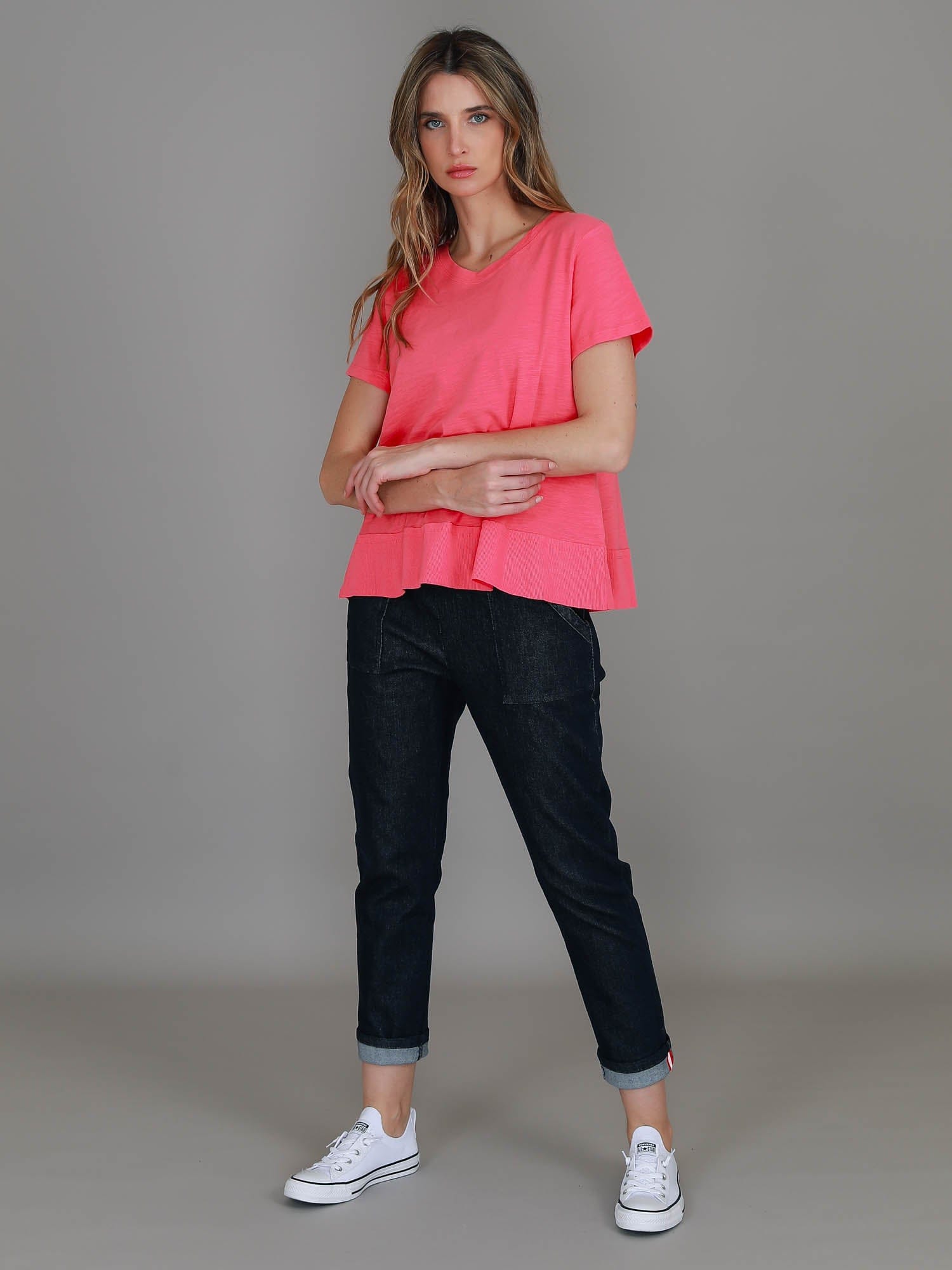 3rd Story 3rd Story Shanti T-Shirt - Bubblegum 3rd Story Shanti T-Shirt - Bubblegum Splash Swimwear T-shirt