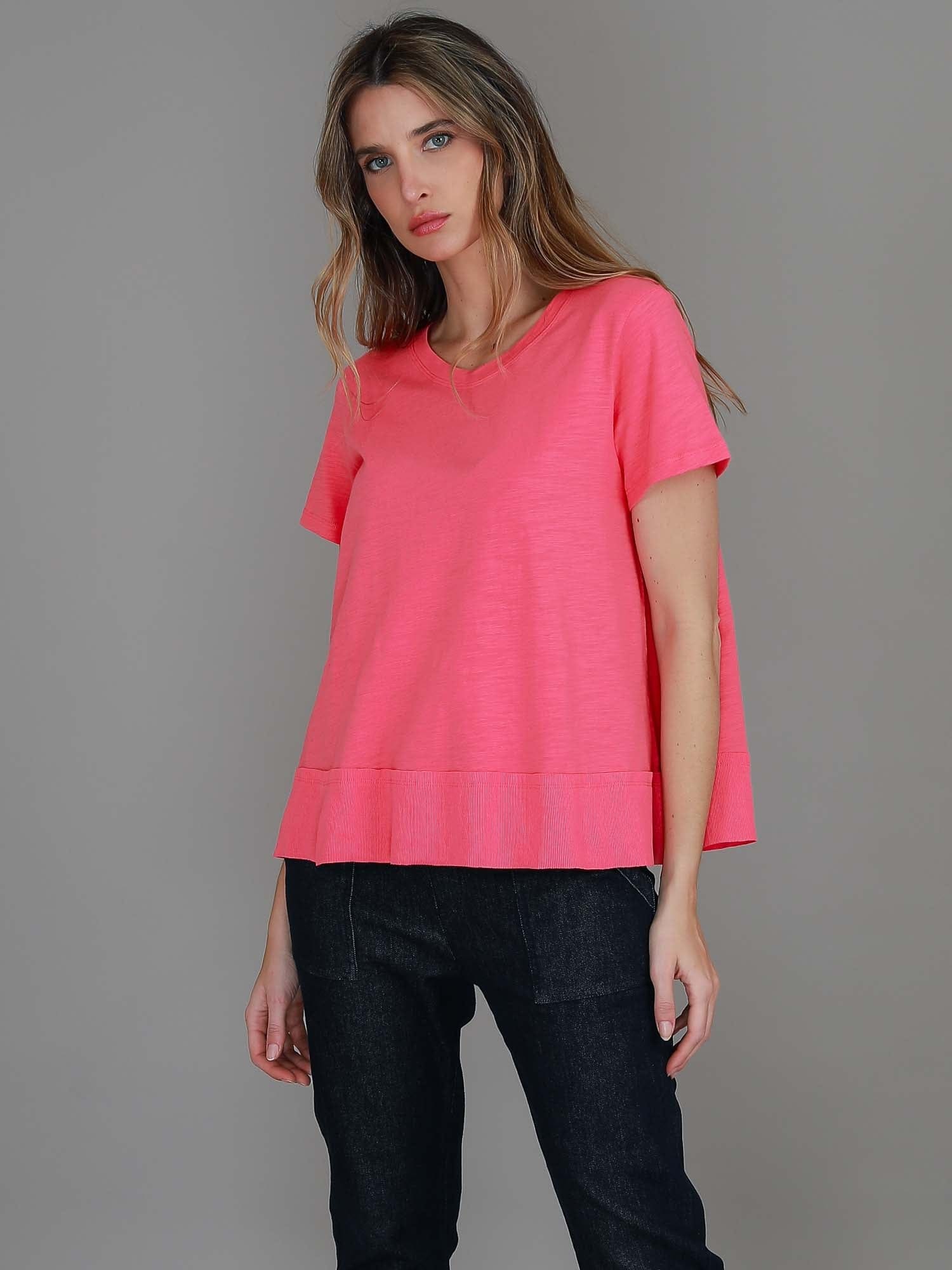 3rd Story 3rd Story Shanti T-Shirt - Bubblegum 2084-BUB-XS 3rd Story Shanti T-Shirt - Bubblegum Splash Swimwear T-shirt XS 1000033443