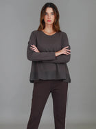 3rd Story 3rd Story Sonya Long Sleeve T - Shirt 2055 3rd Story Sonya Long Sleeve T - Shirt Splash Swimwear T-shirt Espresso / S